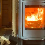 Authentic Log With Hot Tub Ranua