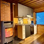 Authentic Log With Hot Tub