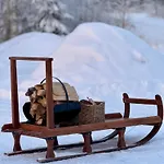Σαλέ Authentic Log With Hot Tub *