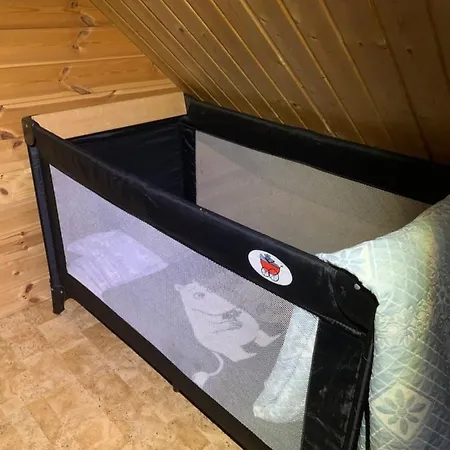 Authentic Log With Hot Tub