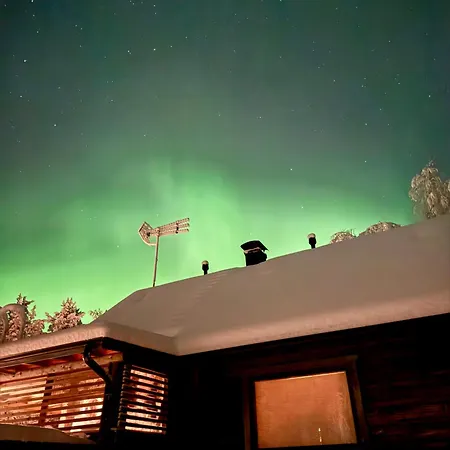 شاليه Authentic Log With Hot Tub *