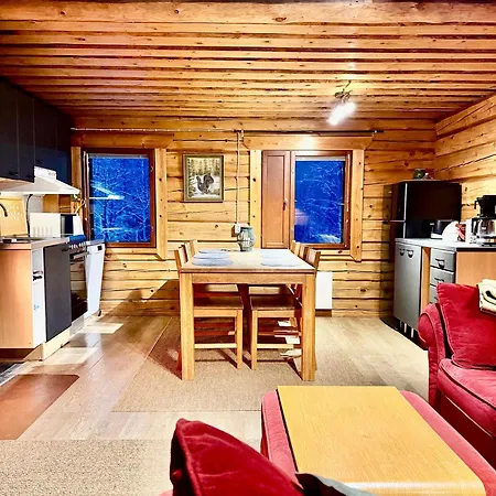 Chalet Authentic Log With Hot Tub Ranua