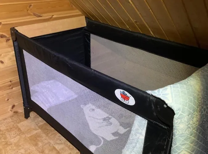 Authentic Log With Hot Tub