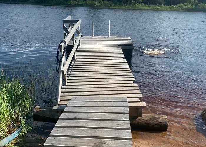 Chalet Authentic Log With Hot Tub Ranua