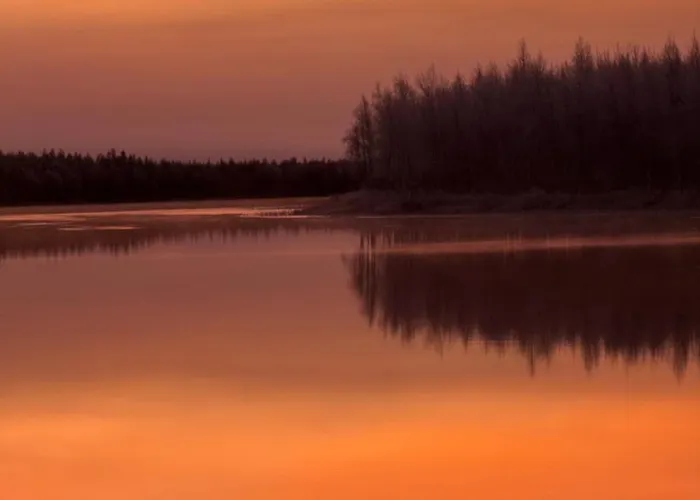 Chalet Authentic Log With Hot Tub Ranua